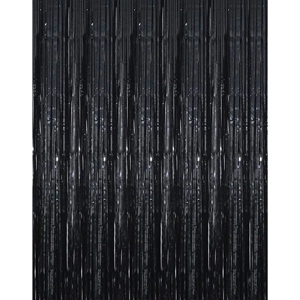 BLACK FOIL BACKDROP