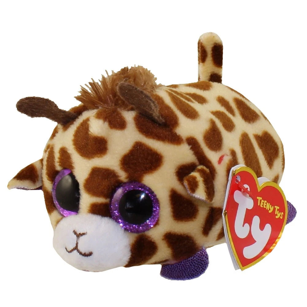 TY Teeny Tys Beanie 4" MABS the Giraffe Stackable Plush Toy MWMT