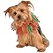 Rubie’s Christmas Pet Collar, Medium to Large, Red and Green Bells