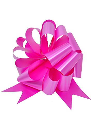 No.40 PULL BOW FUCHSIA 8 10/PK