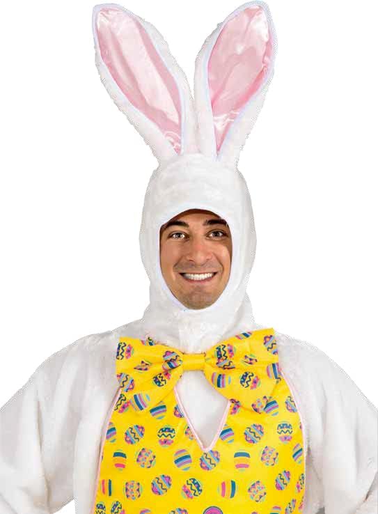 Rubies Deluxe Bunny Costume for Adults, Unisex Standard