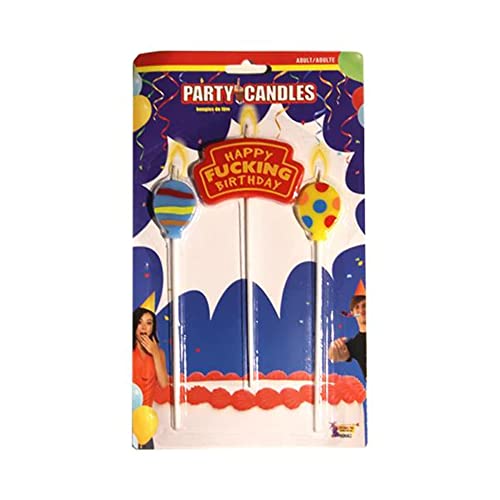 HAPPY FUCKING BIRTHDAY CANDLES