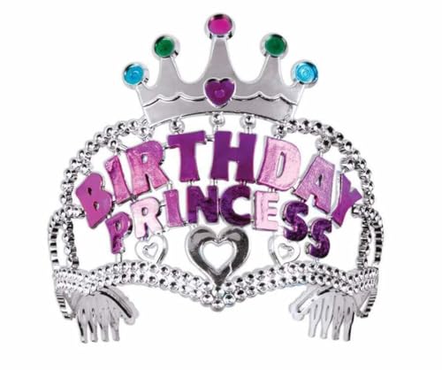 TIARA-BIRTHDAY PRINCESS-SILVER