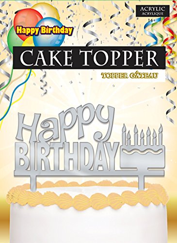 CAKE TOPPER - HAPPY BIRTHDAY