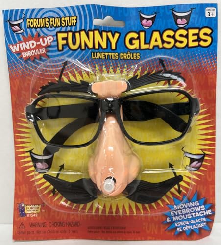WIND UP FUNNY GLASSES