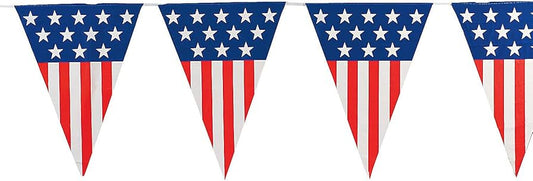 AMERICAN FLAG PENNANT FLAG