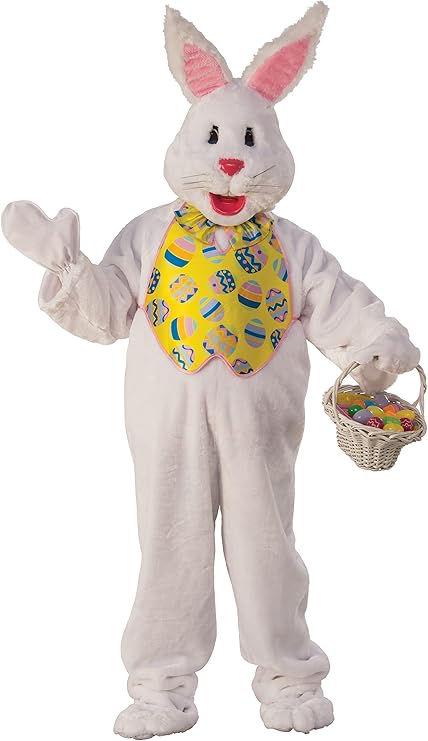 Rubies Deluxe Bunny Costume for Adults, Unisex Standard