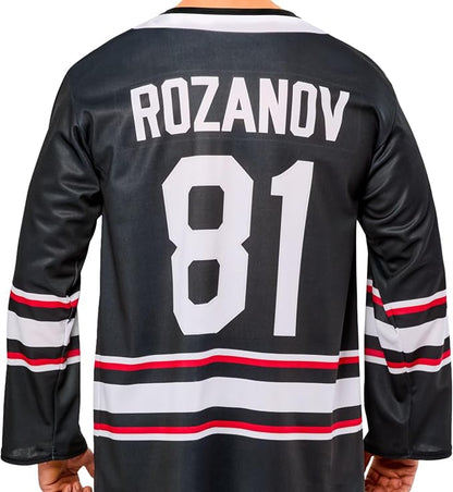 Rubies Men's Heated Rivalry Raiders Mens Jersey Officially Licensed, Ilya Rozanov Costume Hockey Jersey