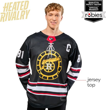 Rubies Men's Heated Rivalry Raiders Mens Jersey Officially Licensed, Ilya Rozanov Costume Hockey Jersey