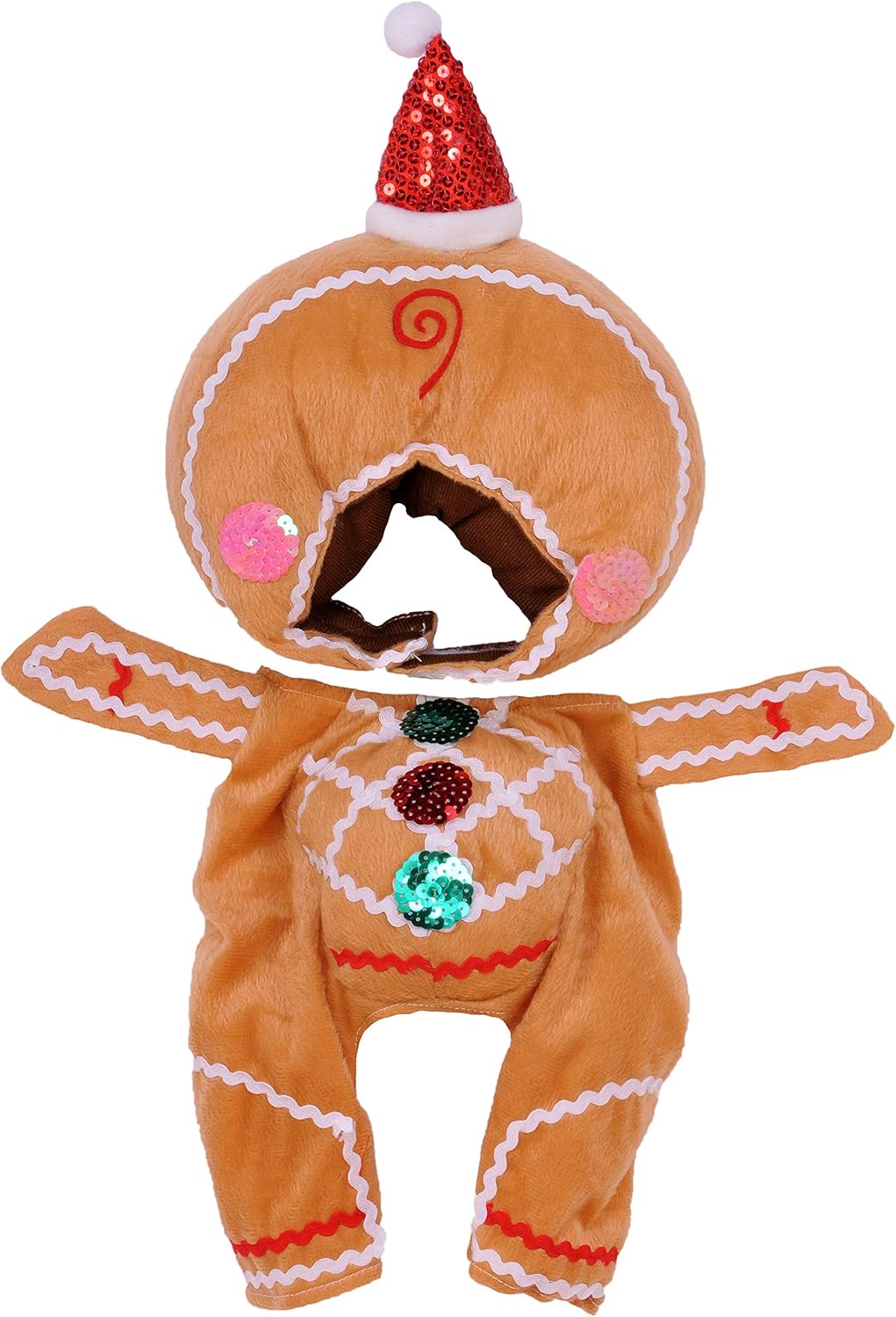 Rubie’s Walking Gingerbread Man Pet Costume (Medium)