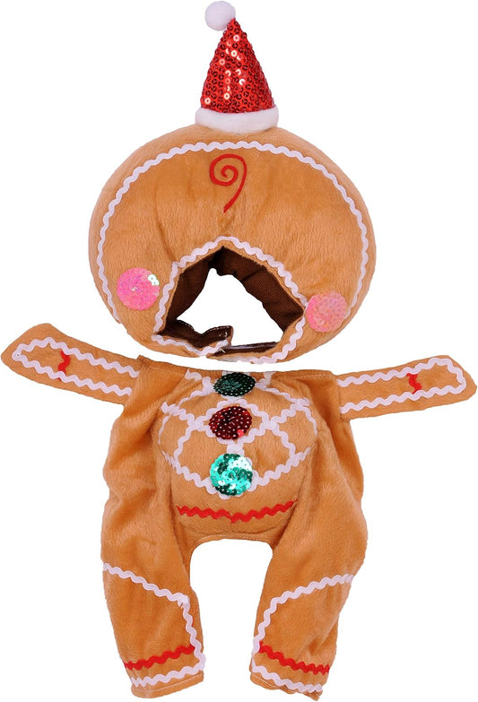 Rubie’s Walking Gingerbread Man Pet Costume (Medium)