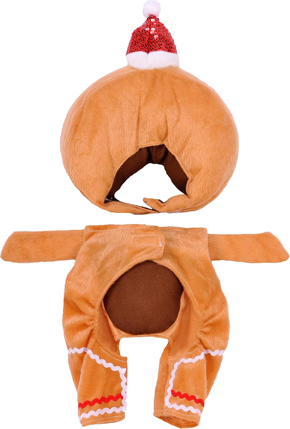 Rubie’s Walking Gingerbread Man Pet Costume (Medium)