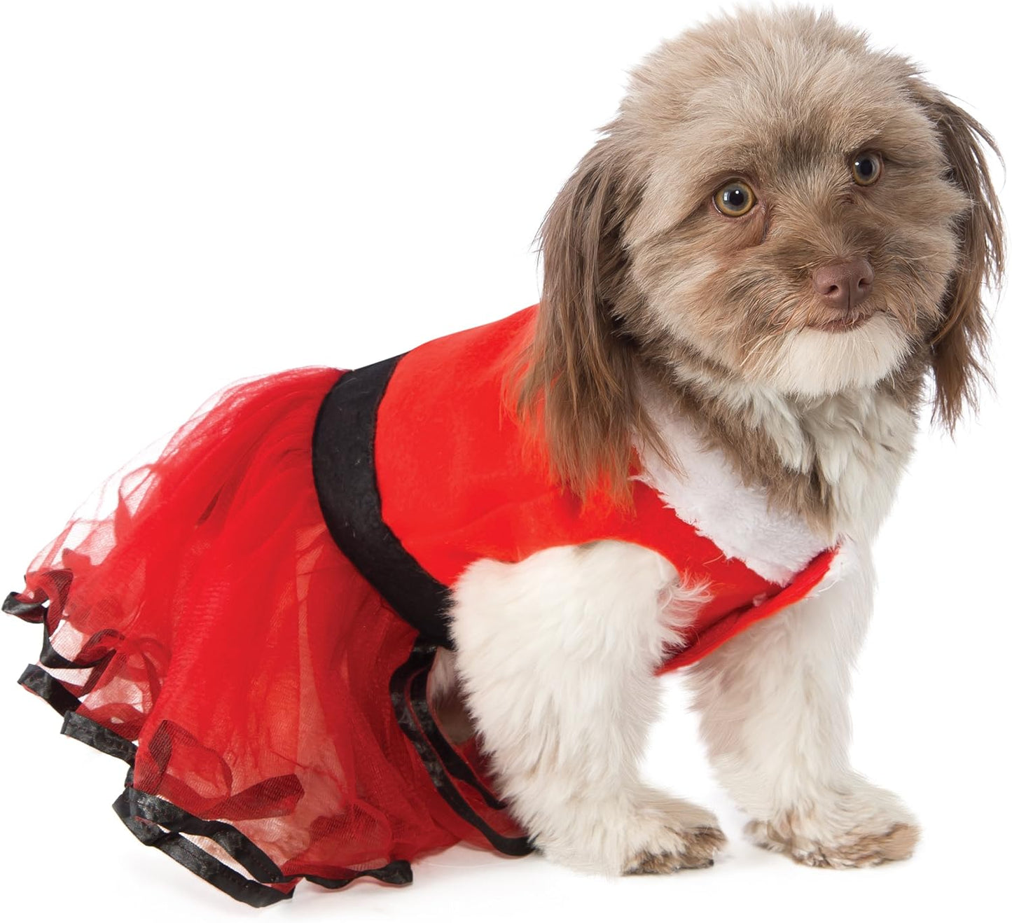 Rubie’s Christmas Collection Santa’s Sweetie Dog Costume, Medium