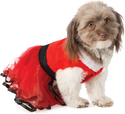 Rubie’s Christmas Collection Santa’s Sweetie Dog Costume, Medium