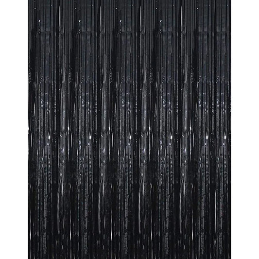 BLACK FOIL BACKDROP