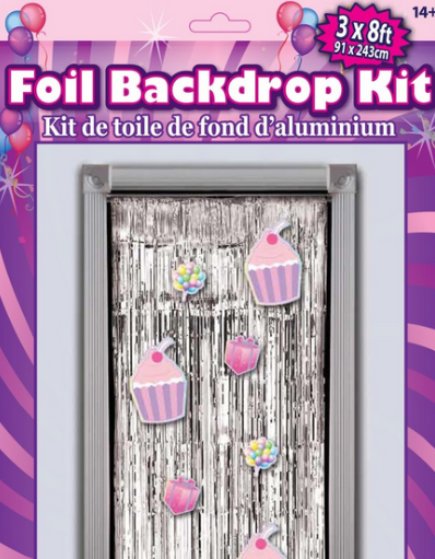 BIRTHDAY BRIGHT-FOIL FRINGE