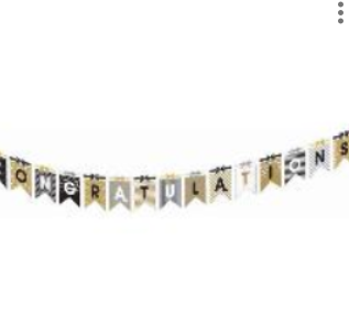 PENNANT BANNER-CONGRAT.