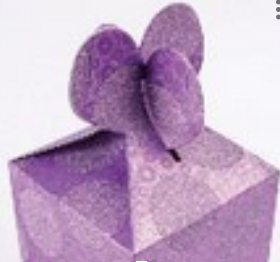 DOT GIFT BOX PURPLE